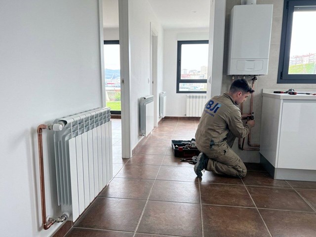 Instalación de calefacción por radiadores en Ferrol